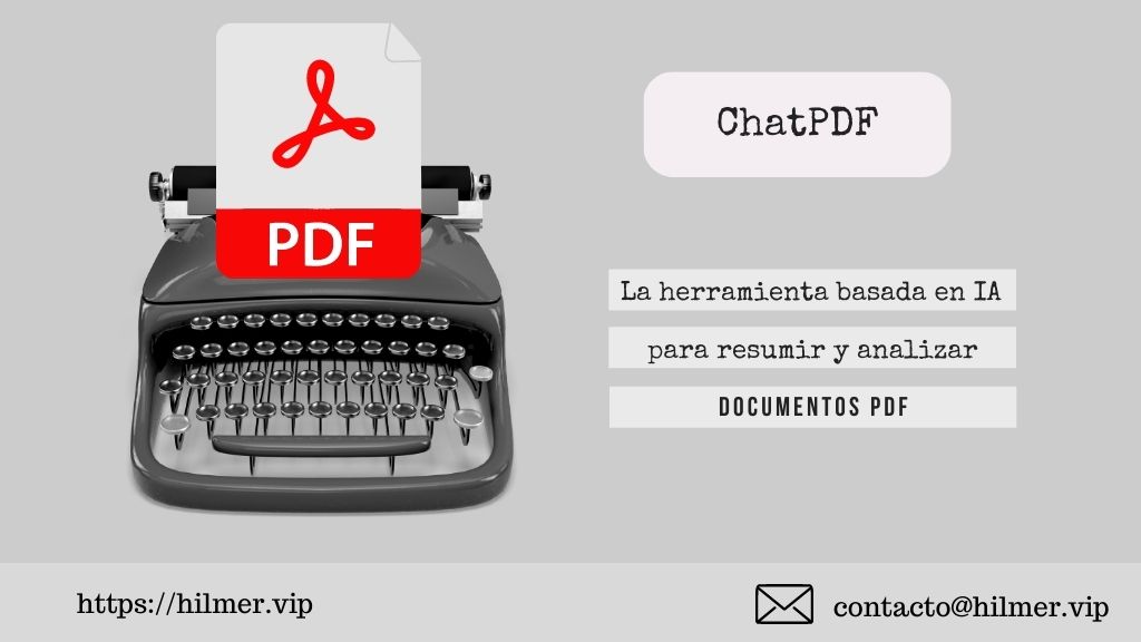 Chatpdf La Herramienta Basada En Ia Para Resumir Y Analizar Documentos Pdf