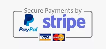 PayPal y Stripe como recurso de cobro.