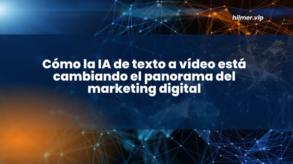 IA de texto a vídeo