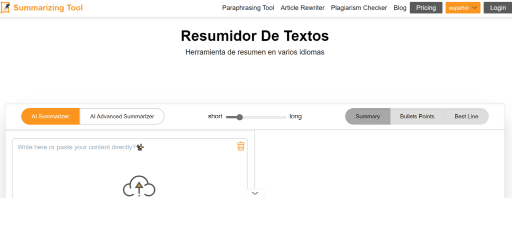 resumidor de textos