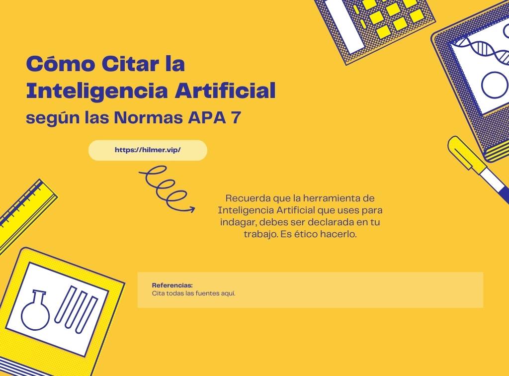 Cómo Citar la Inteligencia Artificial según las Normas APA 7