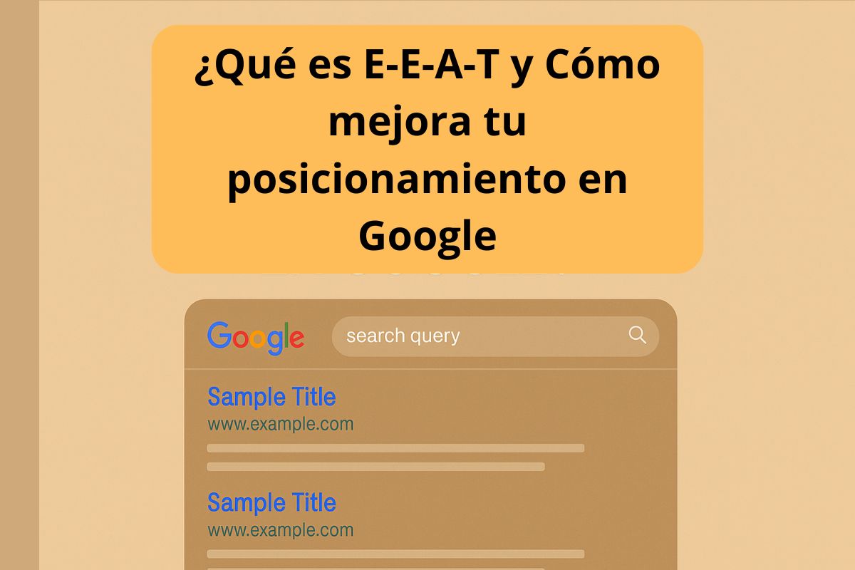 Cómo E-E-A-T mejora tu posicionamiento en Google