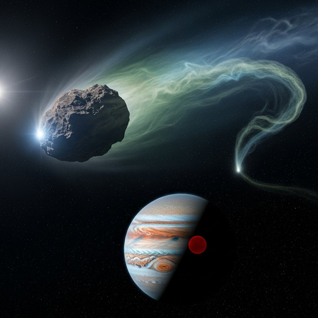 3i/Atlas enorme cometa