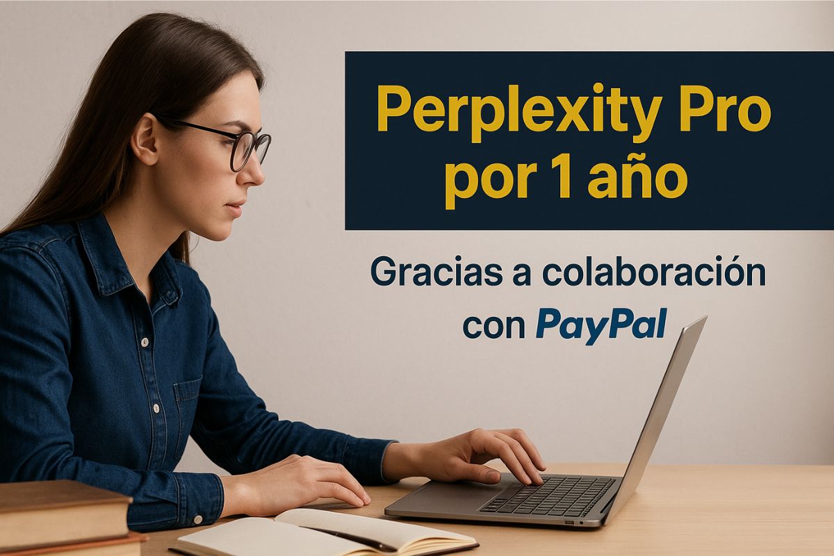 Perplexity Pro por un año con PayPal