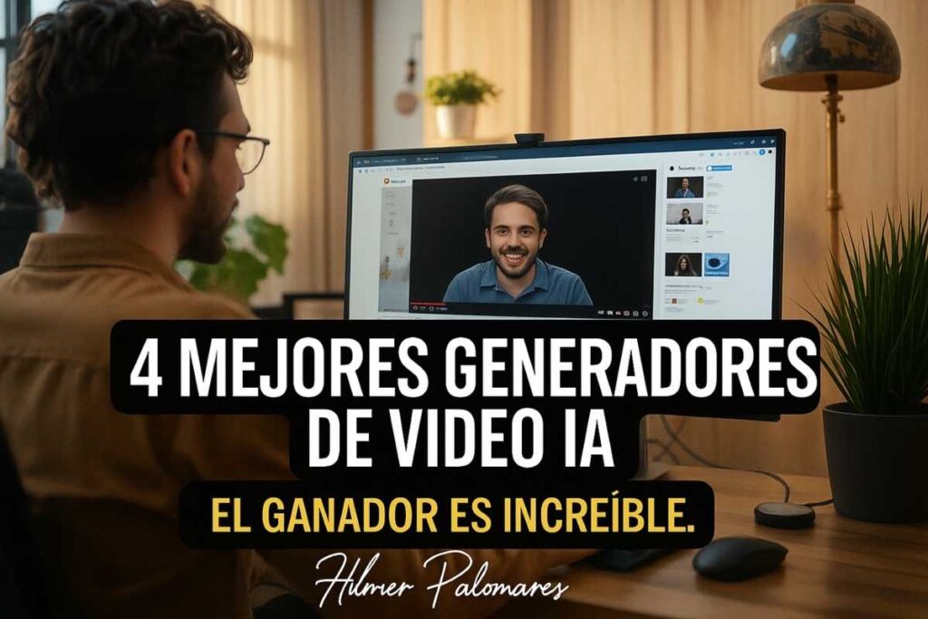 Mejores herramientas generadores de video de IA
