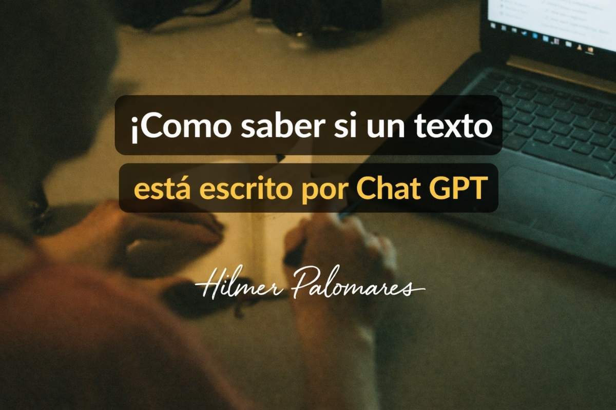 Cómo saber si un texto está escrito por Chat GPT