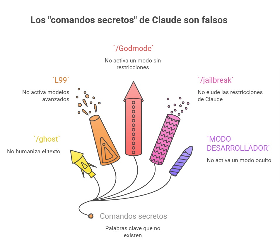 Comandos Secretos de Claude que solo publicidad para tener trafico