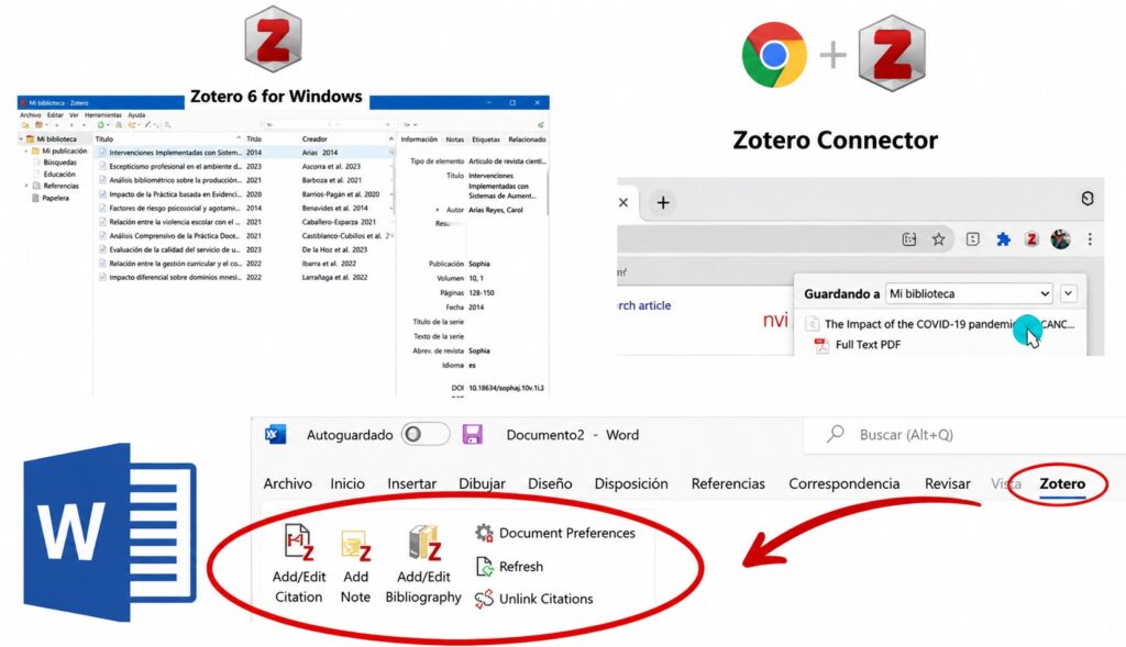 Instalacion de Zotero
