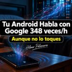 Tu android habla con Google 348 veces por hora